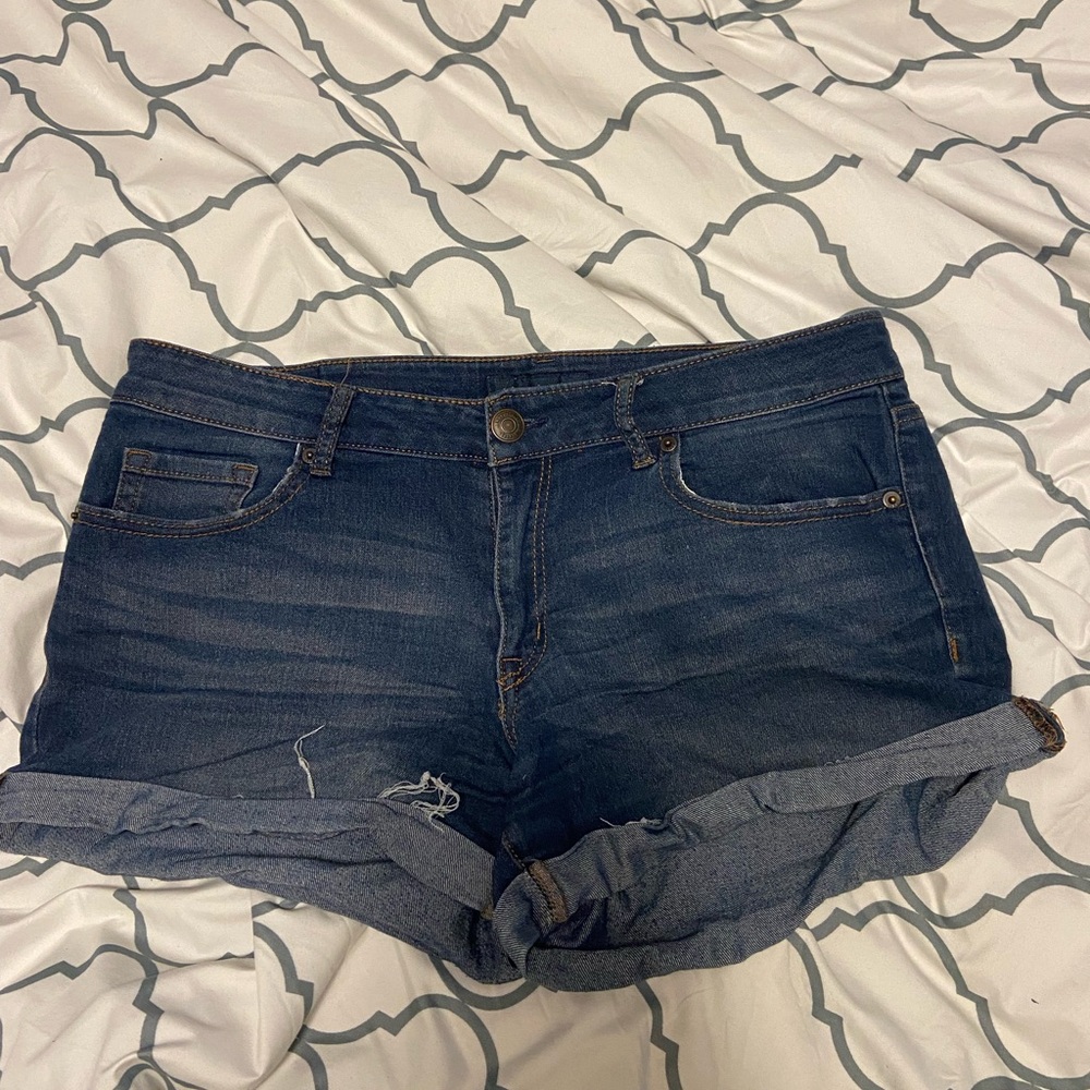 Aeropostale Dark Blue Jean Shorts